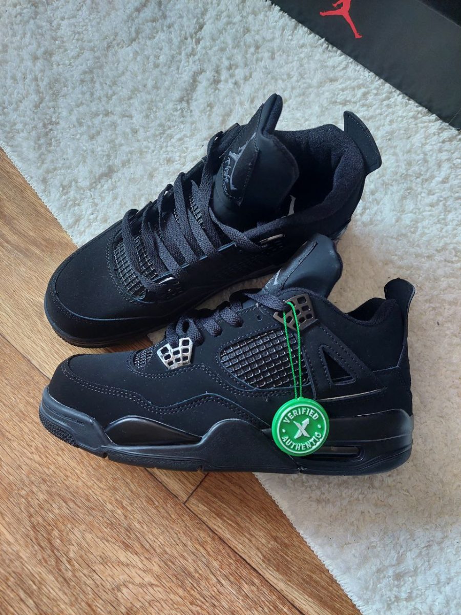 Кросівки Nike Air Jordan 4 Retro Black Cat