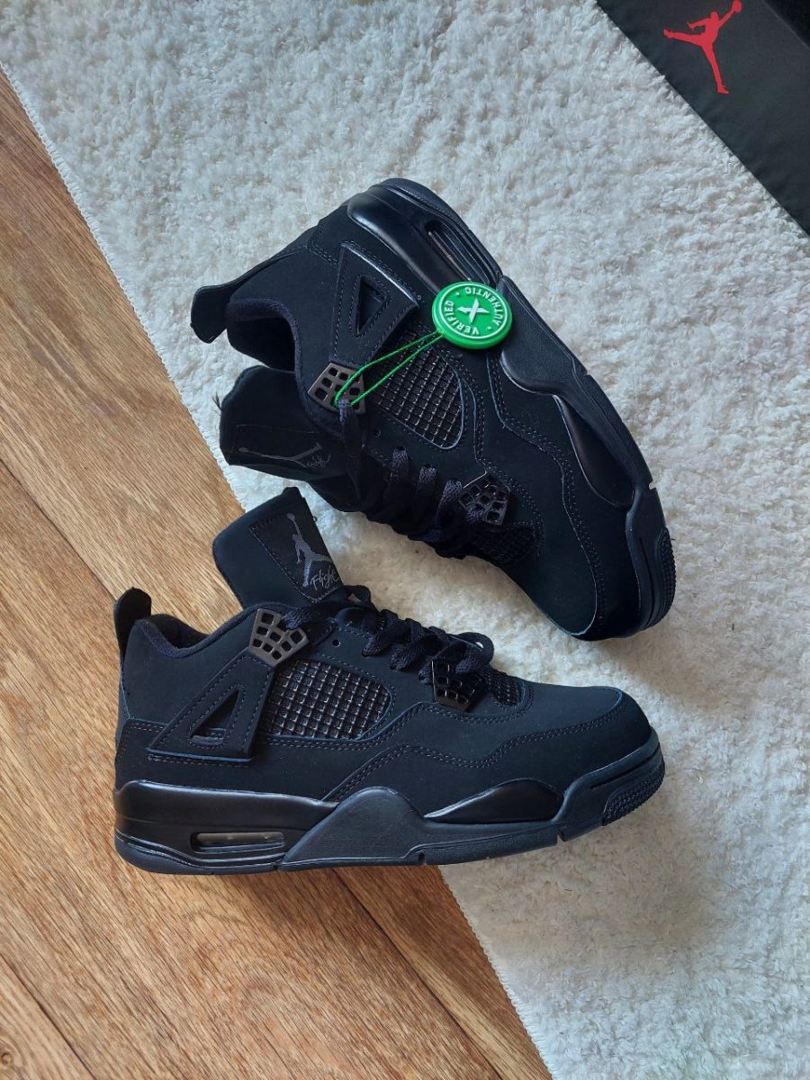 Кросівки Nike Air Jordan 4 Retro Black Cat