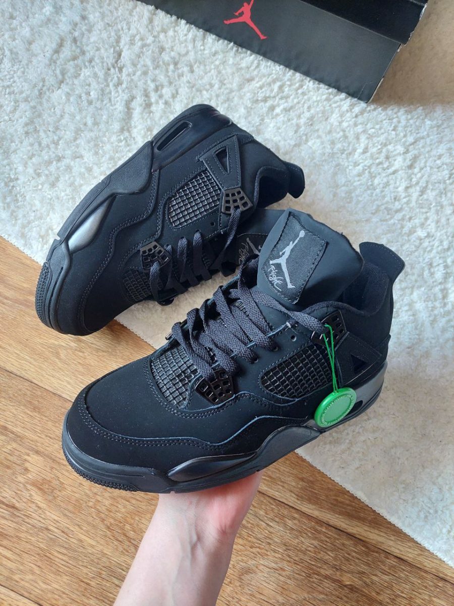 Кросівки Nike Air Jordan 4 Retro Black Cat