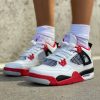 Кросівки Nike Air Jordan 4 Retro Fire Red