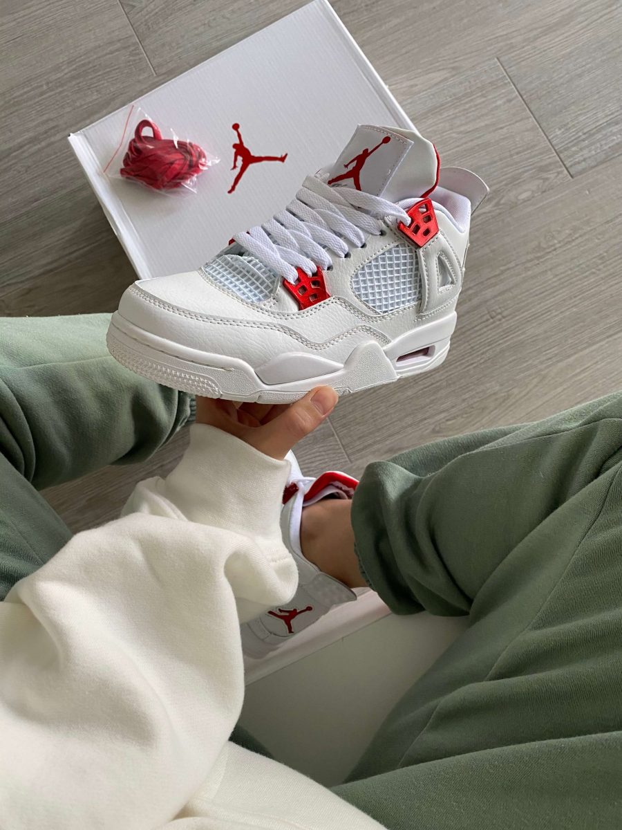 Кросівки Nike Air Jordan 4 Retro Metallic Orange