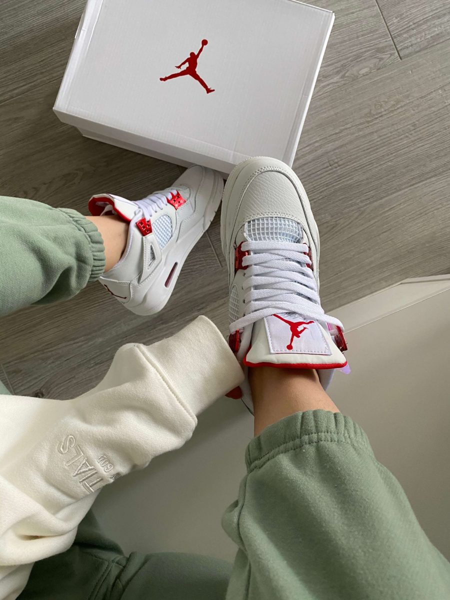 Кросівки Nike Air Jordan 4 Retro Metallic Orange
