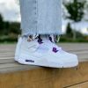 Кроссовки Nike Air Jordan 4 Retro Metallic Pack – Purple