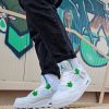 Кроссовки Nike Air Jordan 4 Retro Metallic Pack White/Pine Green