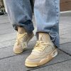 Кроссовки Nike Air Jordan 4 Retro Off White Sail