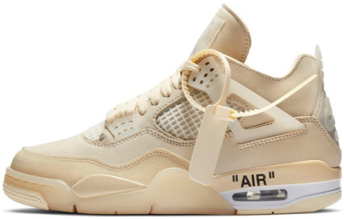 Кросівки Nike Air Jordan 4 Retro Off White Sail