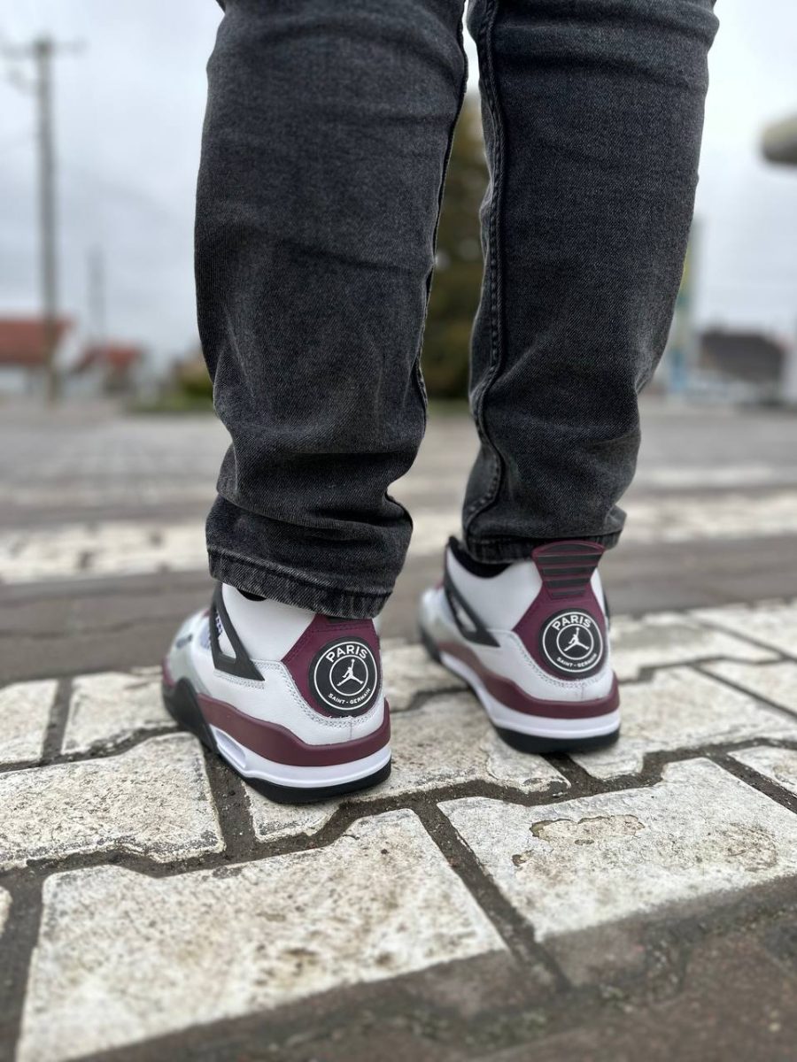 Кроссовки Nike Air Jordan 4 Retro PSG Paris Saint Germain