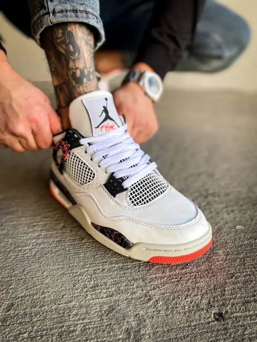 Кроссовки Nike Air Jordan 4 Retro Pale Citron