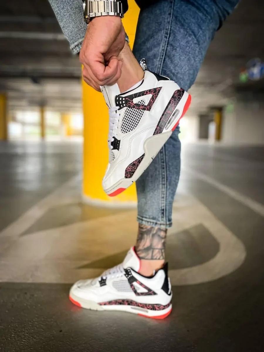 Кроссовки Nike Air Jordan 4 Retro Pale Citron