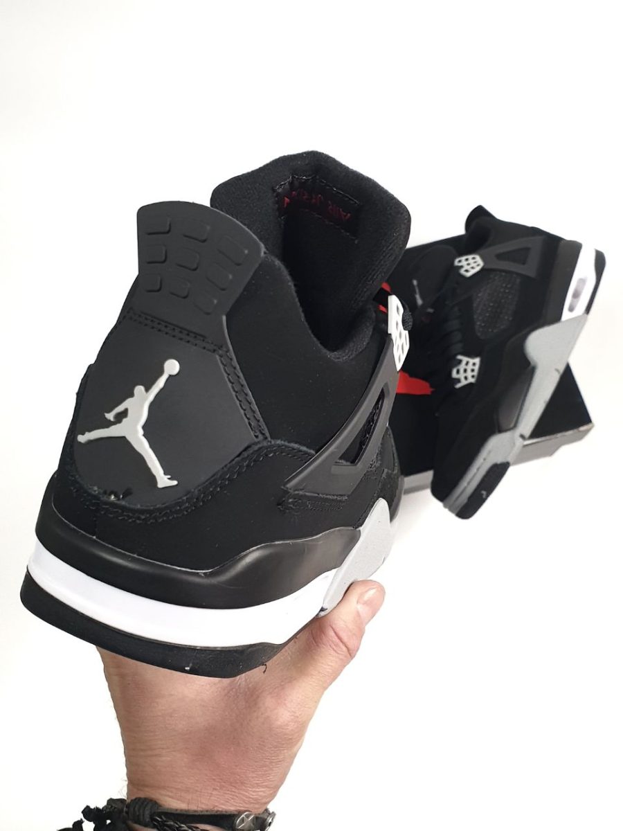 Кроссовки Nike Air Jordan 4 Retro SE Black Canvas