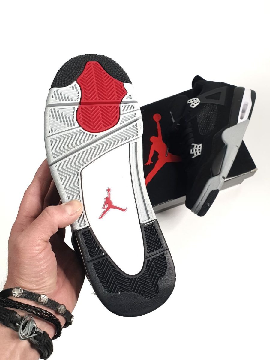 Кроссовки Nike Air Jordan 4 Retro SE Black Canvas