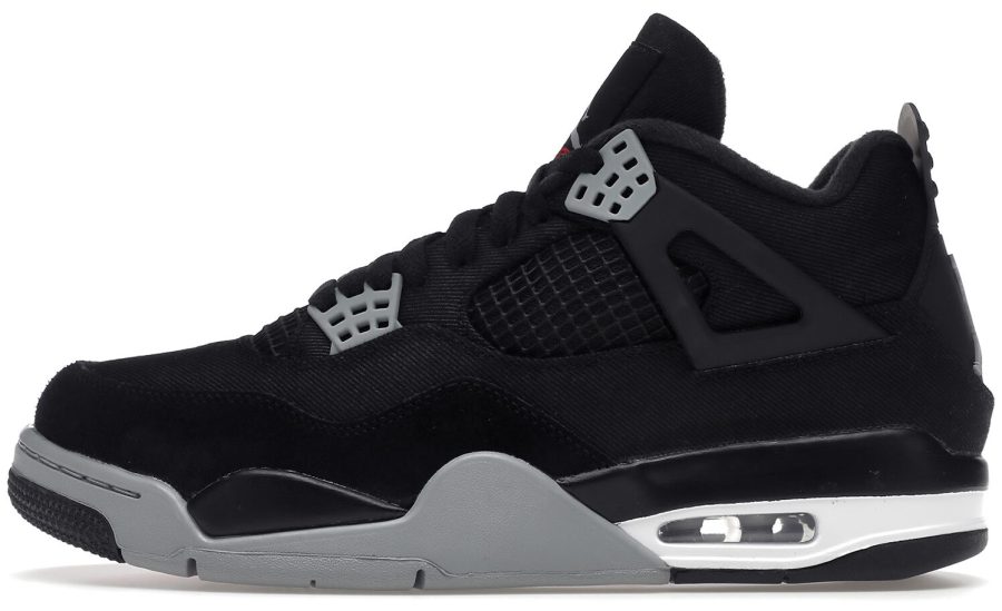 Кроссовки Nike Air Jordan 4 Retro SE Black Canvas