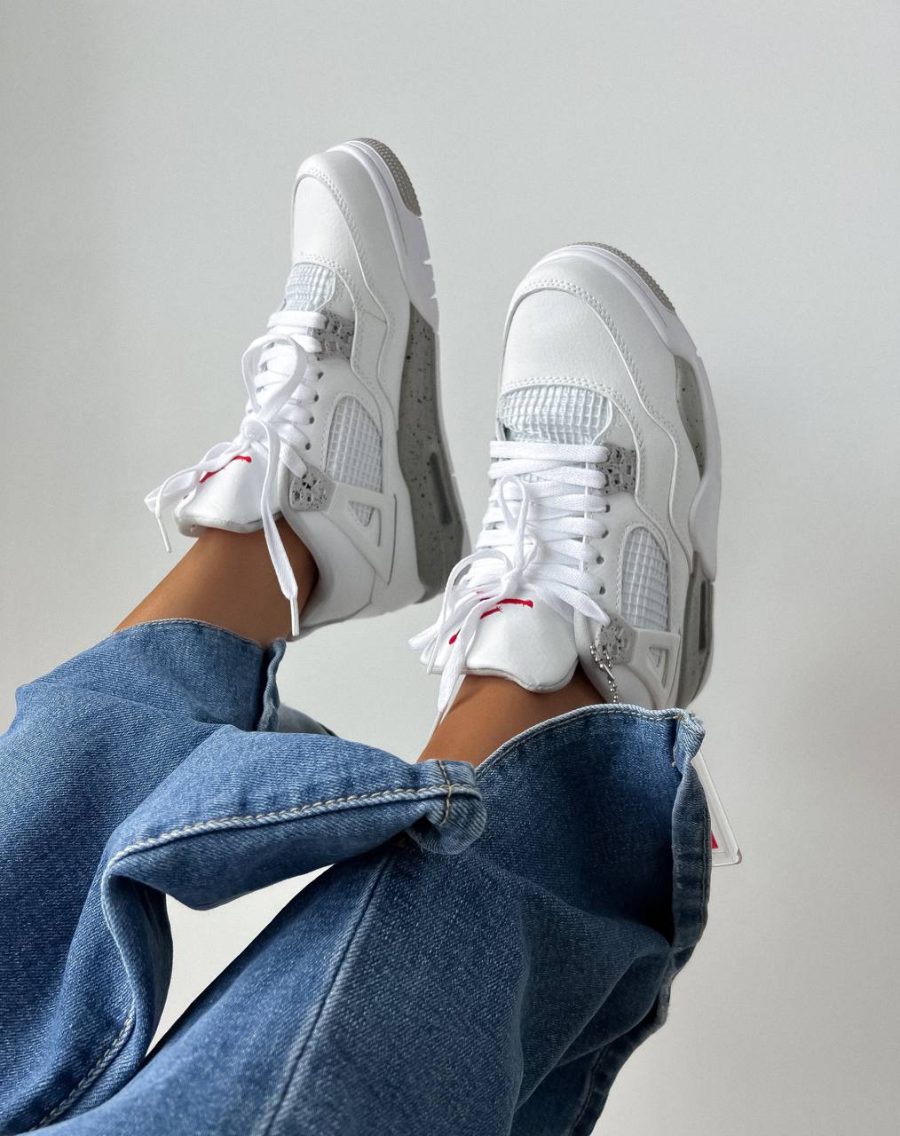 Кросівки Nike Air Jordan 4 Retro White Oreo