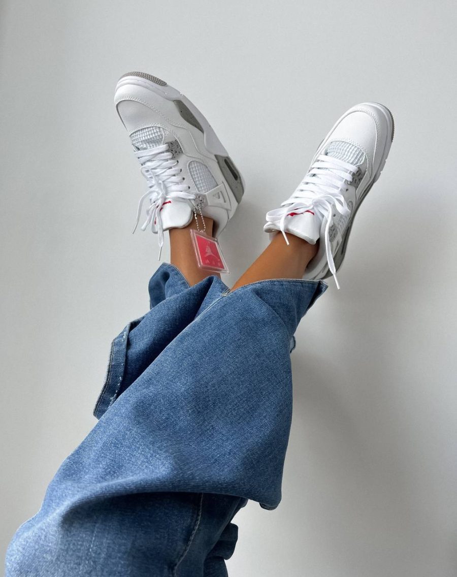 Кросівки Nike Air Jordan 4 Retro White Oreo