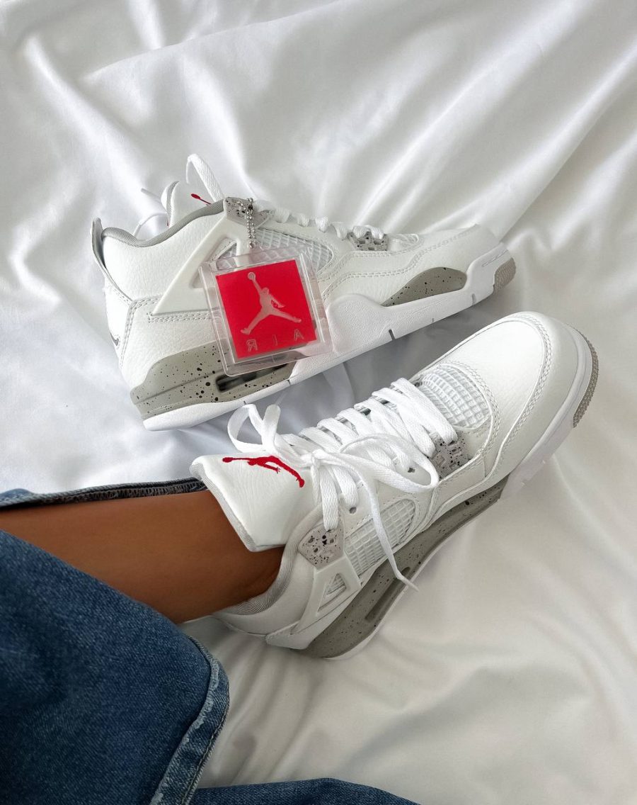 Кросівки Nike Air Jordan 4 Retro White Oreo
