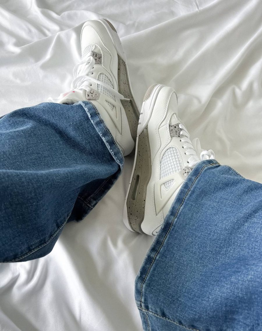 Кросівки Nike Air Jordan 4 Retro White Oreo