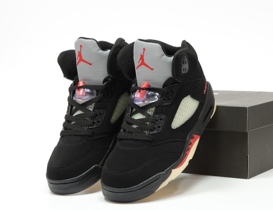 Кроссовки Nike Air Jordan 5 Gore-Tex Off Noir Black