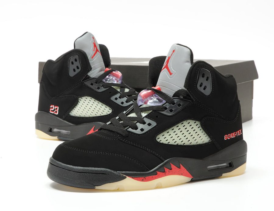 Кроссовки Nike Air Jordan 5 Gore-Tex Off Noir Black