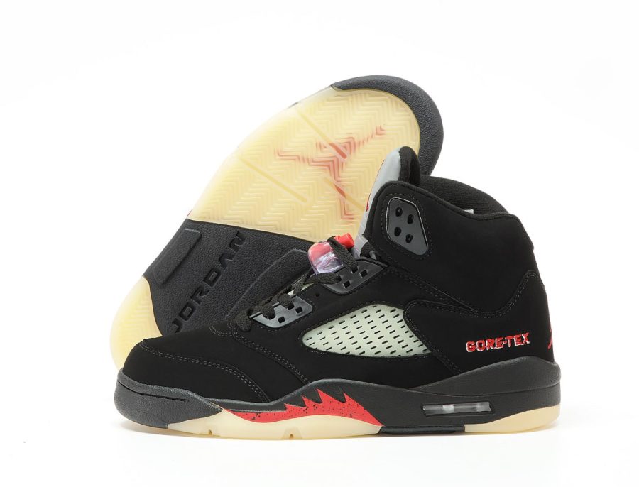 Кроссовки Nike Air Jordan 5 Gore-Tex Off Noir Black