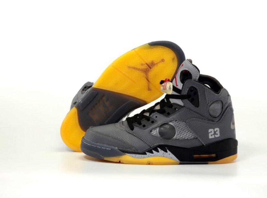 Кросівки Nike Air Jordan 5 X Off-White Retro SP Muslin