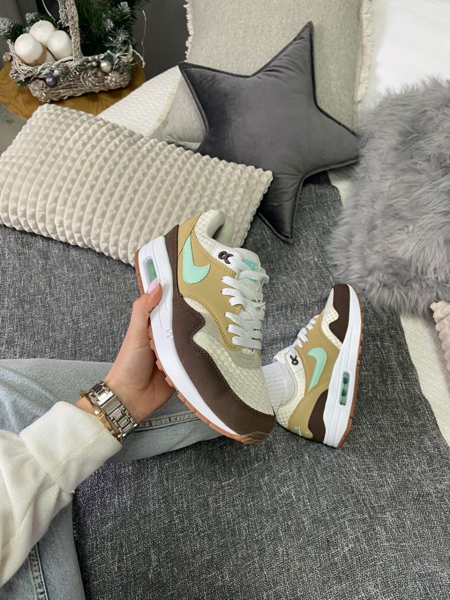 Кросівки Nike Air Max 1 Crepe Hemp Beige/Brown