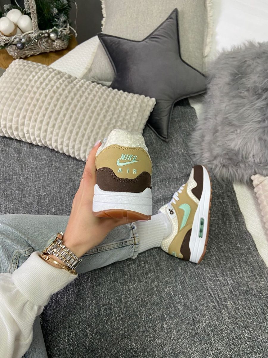 Кросівки Nike Air Max 1 Crepe Hemp Beige/Brown