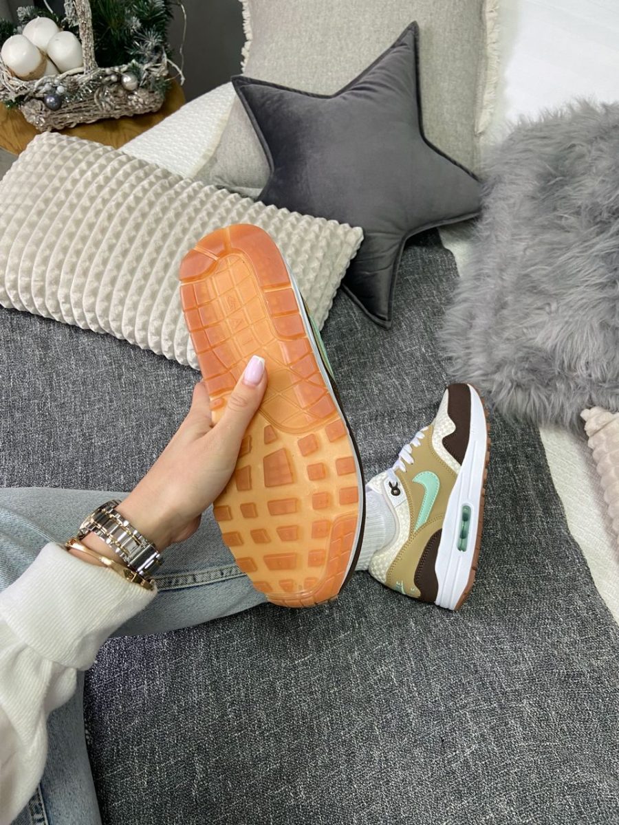 Кросівки Nike Air Max 1 Crepe Hemp Beige/Brown