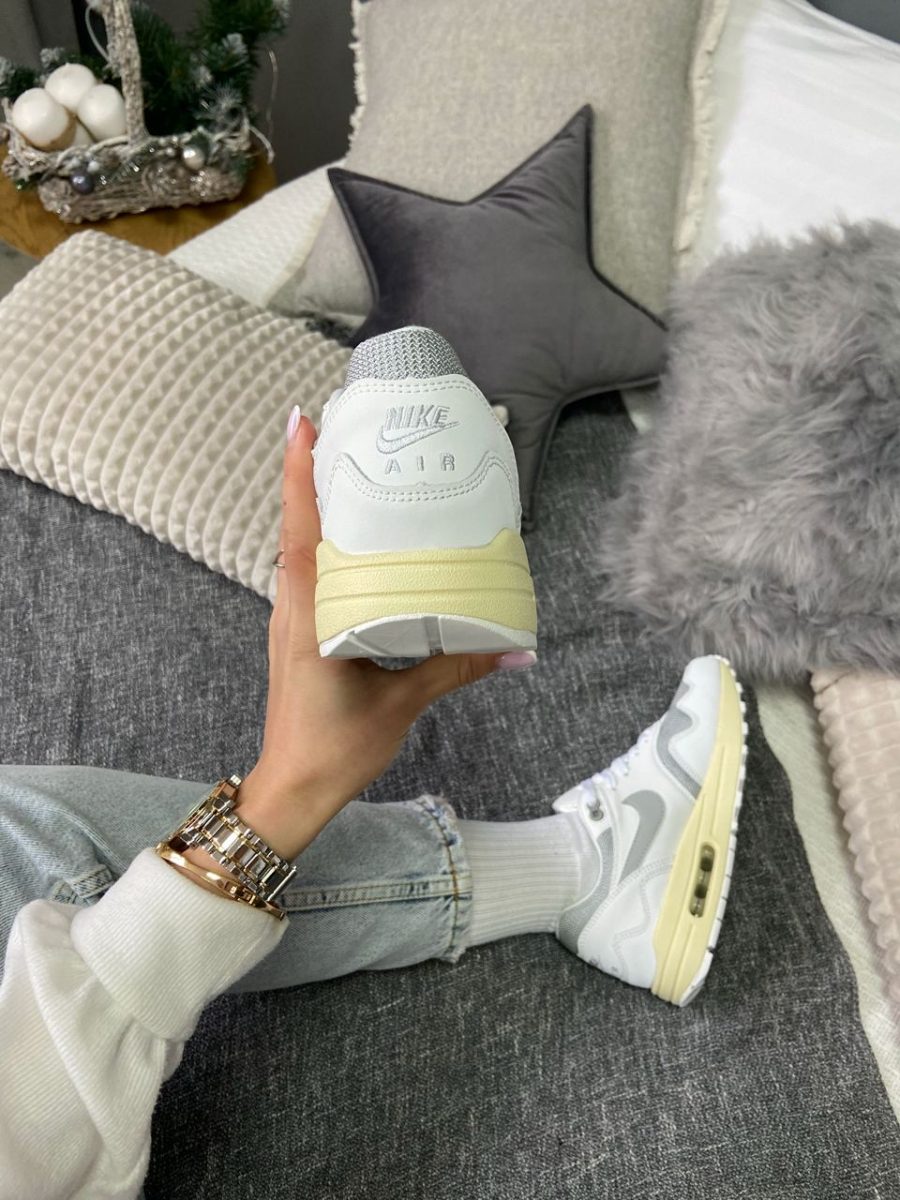 Кроссовки Nike Air Max 1 x Patta White