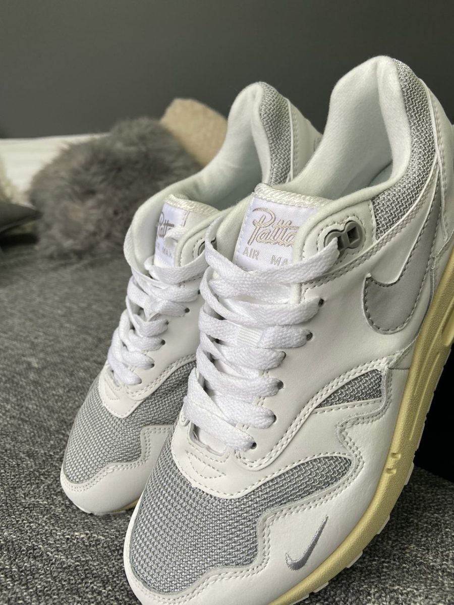 Кроссовки Nike Air Max 1 x Patta White