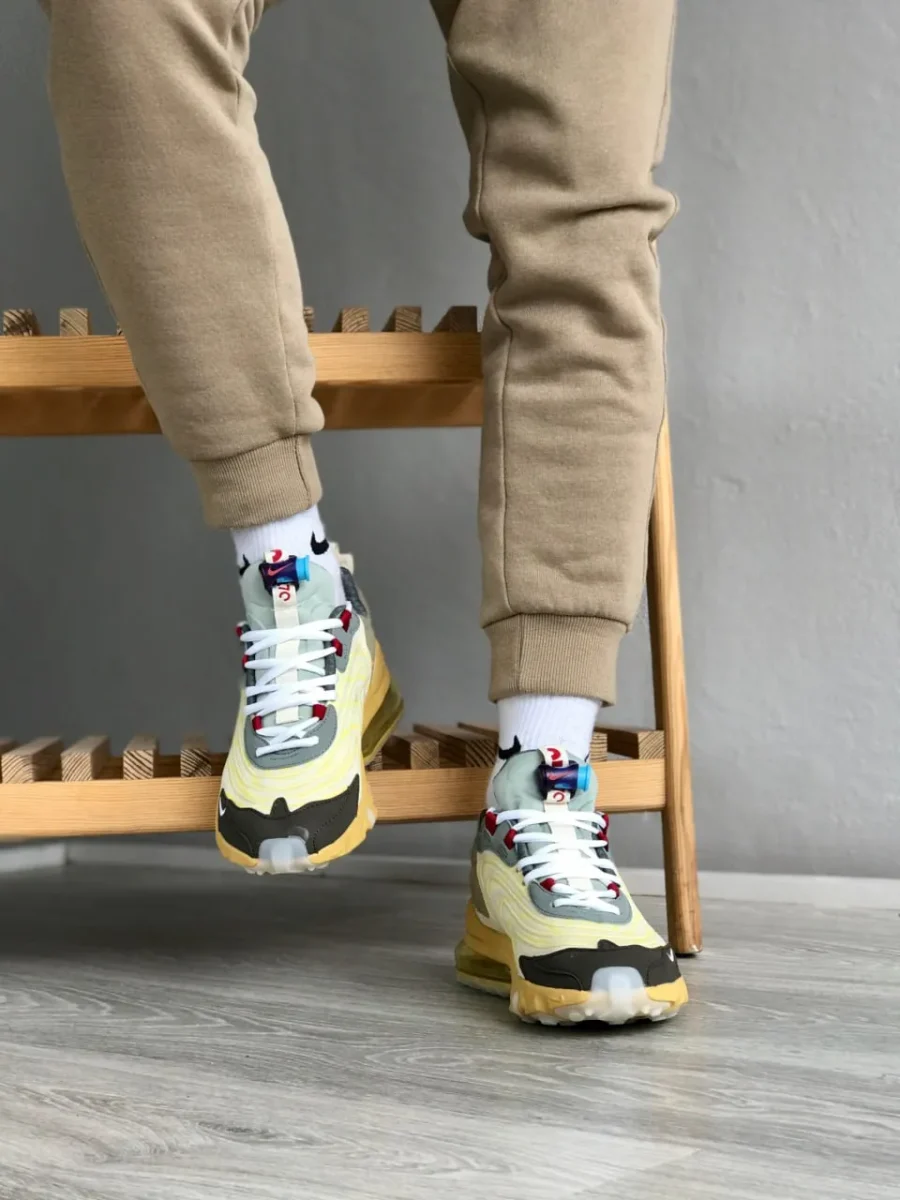 Кроссовки Nike Air Max 270 React x Travis Scott Cactus Trails