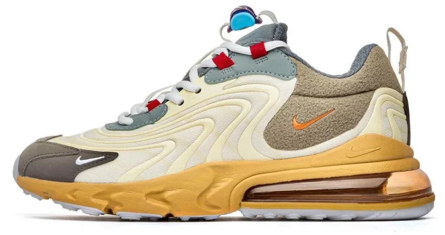 Кроссовки Nike Air Max 270 React x Travis Scott Cactus Trails