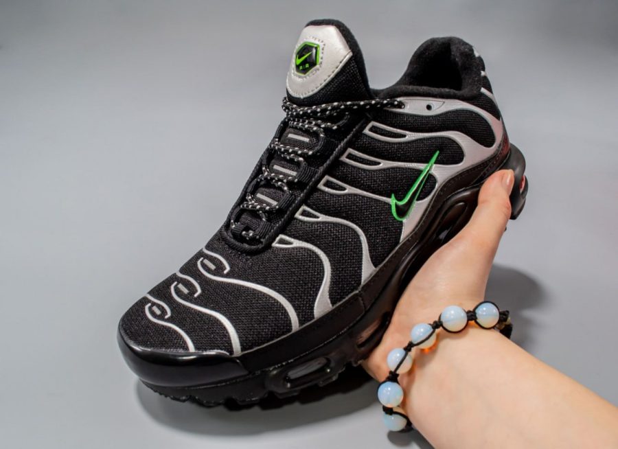 Кросівки Nike Air Max Plus TN Black/Silver/Green Strike