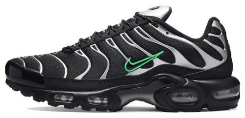 Кроссовки Nike Air Max Plus TN Black/Silver/Green Strike