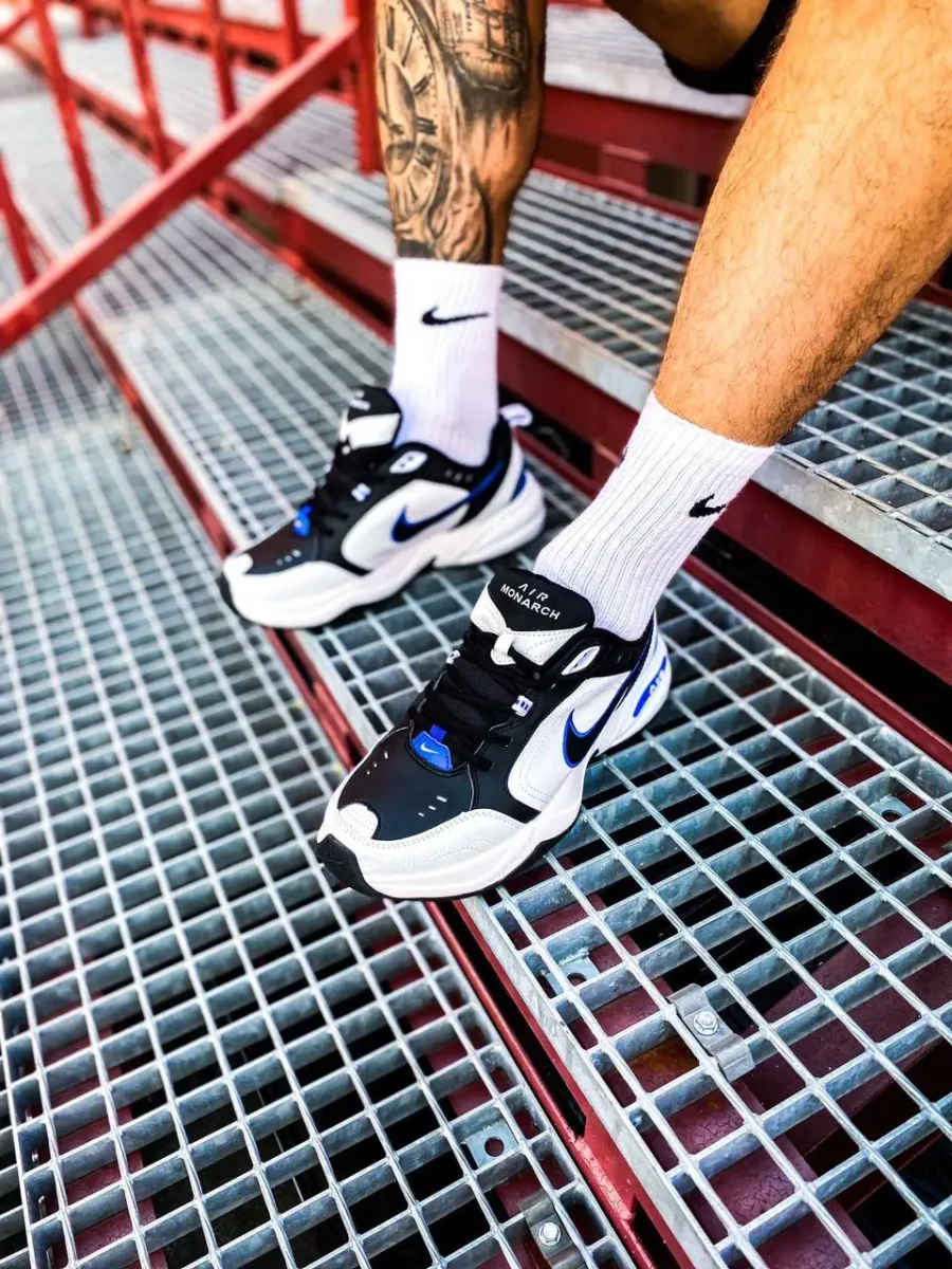 Кросівки Nike Air Monarch IV Black/White/Blue