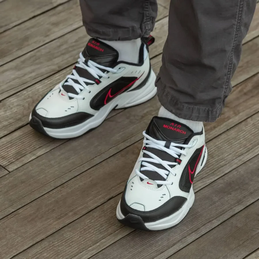 Кросівки Nike Air Monarch IV White/Black-Varsity Red