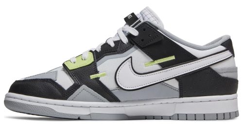 Кроссовки Nike Dunk Scrap Wolf Grey Light Lemon Twist