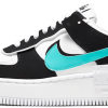 Кросівки Nike Force 1 Low Shadow White Black Aurora