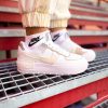 Кросівки Nike Force 1 Low Shadow White Stone Atomic Pink