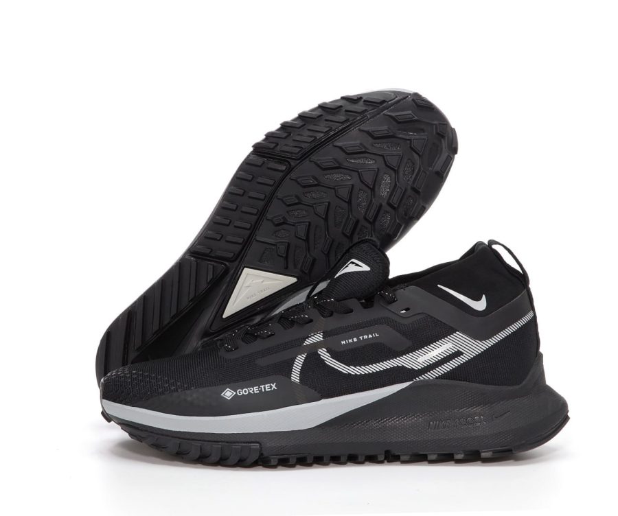 Кросівки Nike React Pegasus Trail 4 GORE-TEX Black/Silver