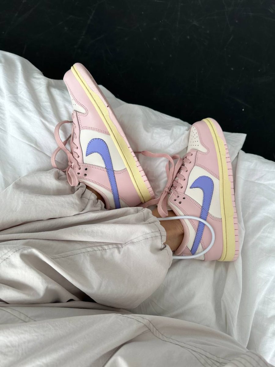Кроссовки Nike SB Dunk Low Pink/Oxford