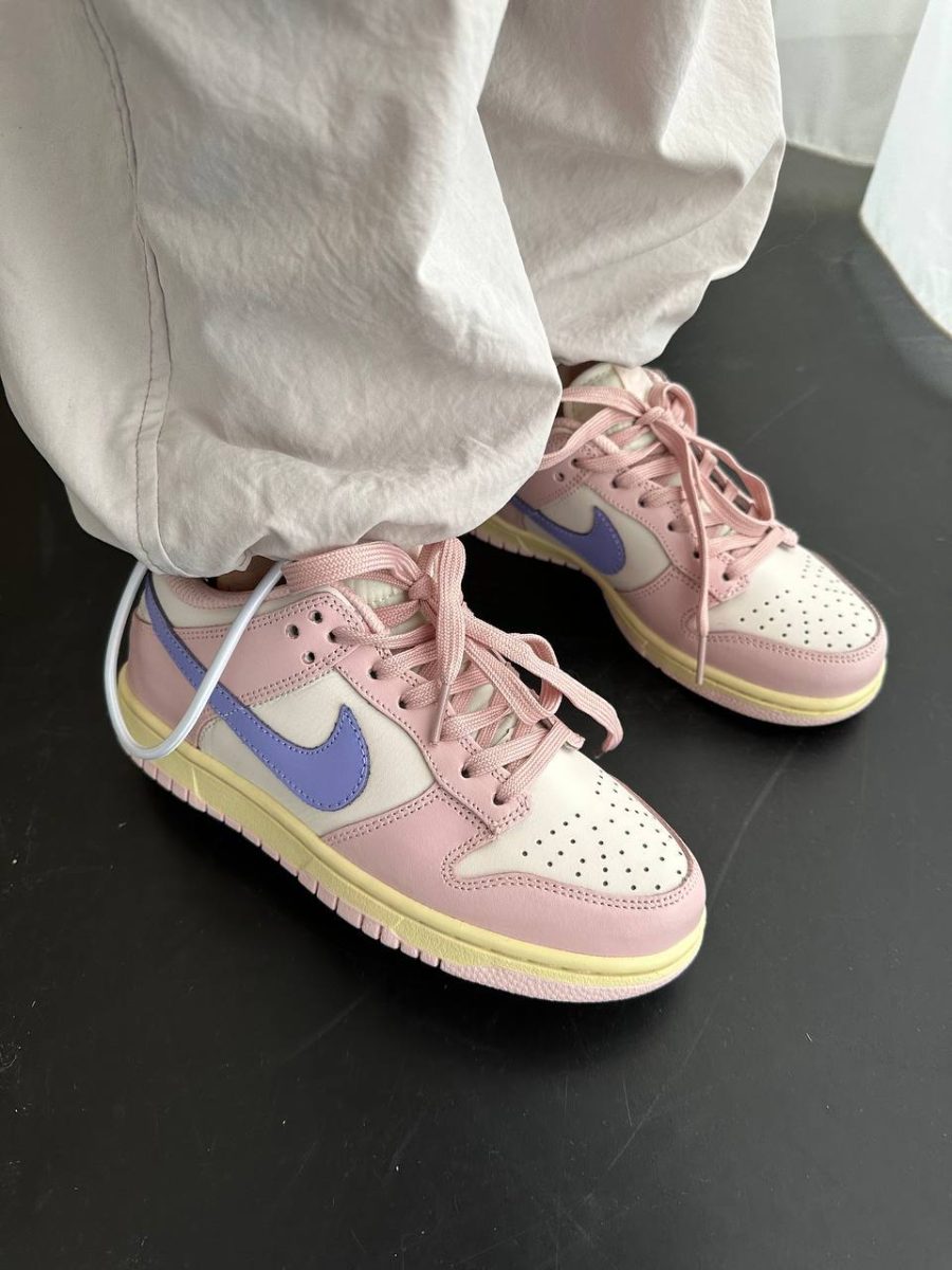 Кроссовки Nike SB Dunk Low Pink/Oxford