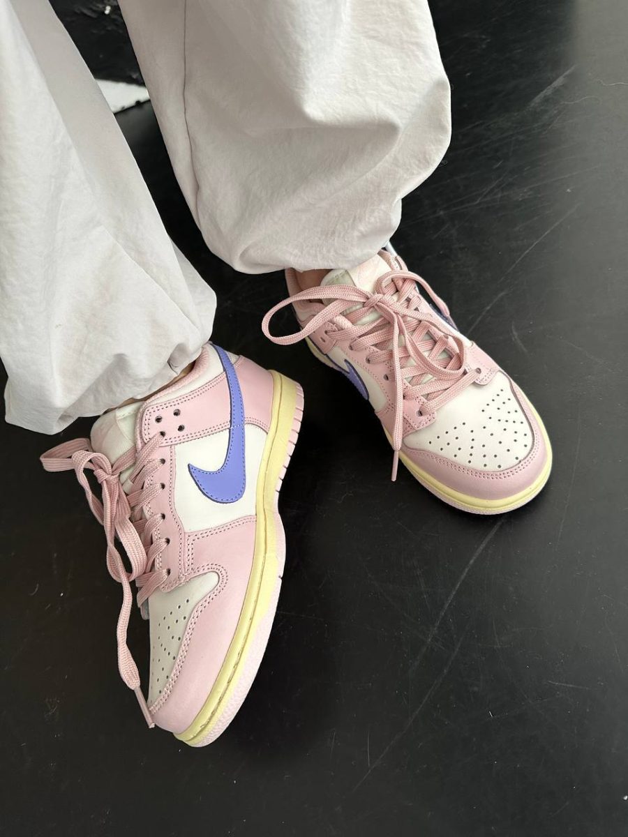 Кроссовки Nike SB Dunk Low Pink/Oxford