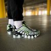 Кроссовки Nike Shox TL Wolf Grey/Lime Blast