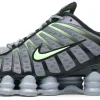 Кроссовки Nike Shox TL Wolf Grey/Lime Blast