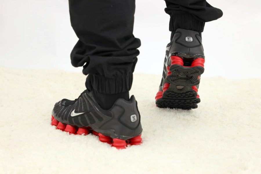 Кроссовки Nike Shox TL x Skepta Black/Red