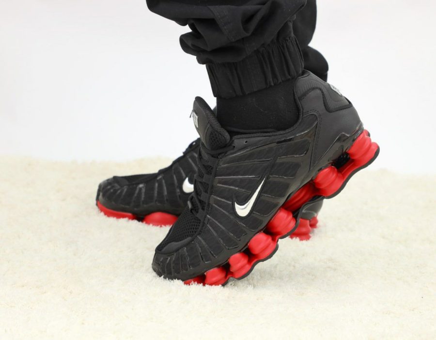 Кроссовки Nike Shox TL x Skepta Black/Red