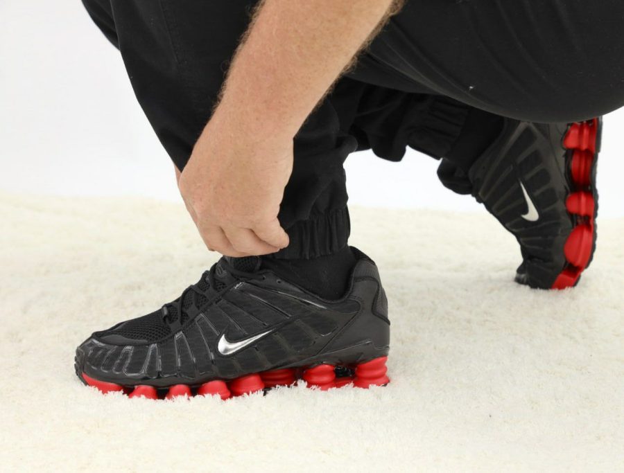 Кроссовки Nike Shox TL x Skepta Black/Red