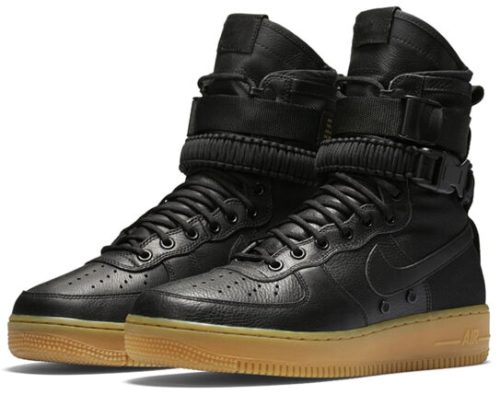 Кроссовки Nike Special Field Air Force 1 High Black/Gum