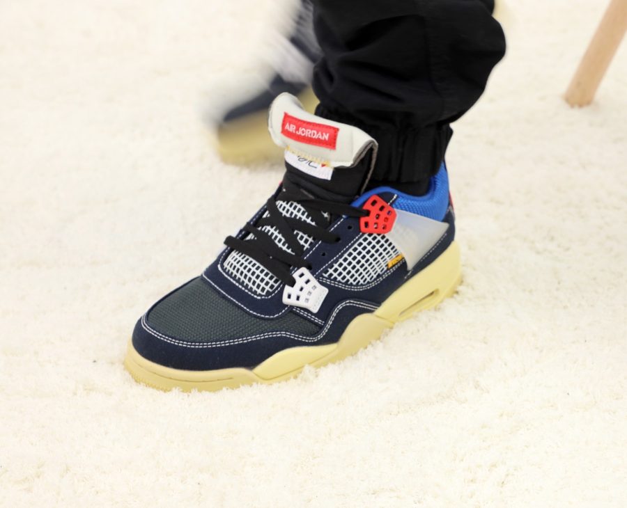 Кросівки Nike Air Jordan 4 Retro x Union La Off Noir