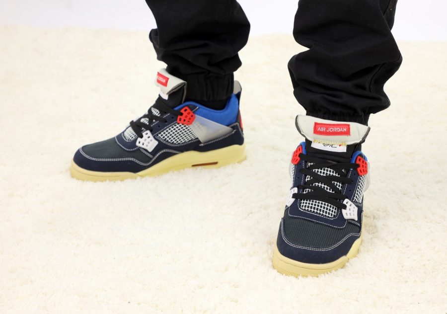Кросівки Nike Air Jordan 4 Retro x Union La Off Noir